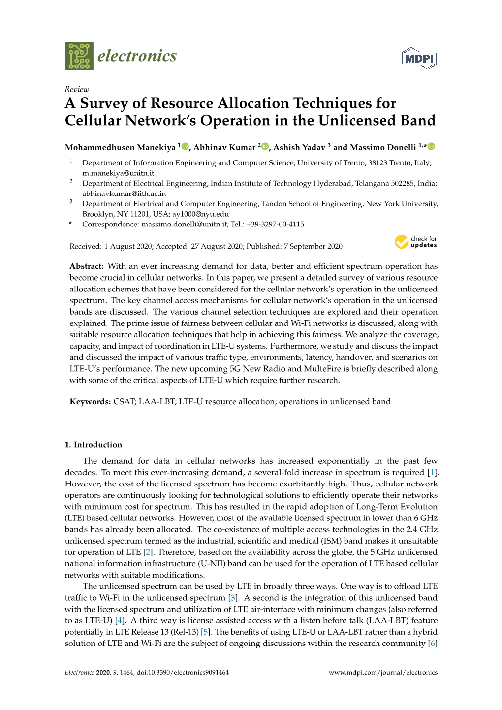 A Survey of Resource Allocation Techniques for Cellular Network's