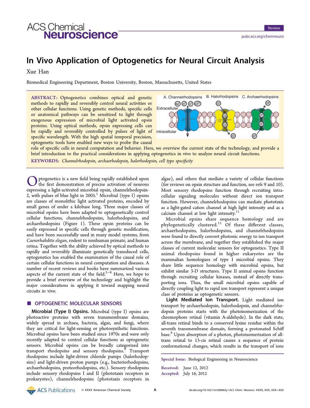 Han-Optogenetic-Review-ACS-2012.Pdf