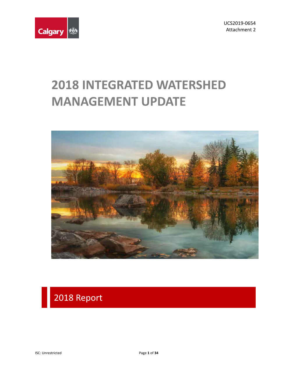 2018 Integrated Watershed Management Update.Pdf