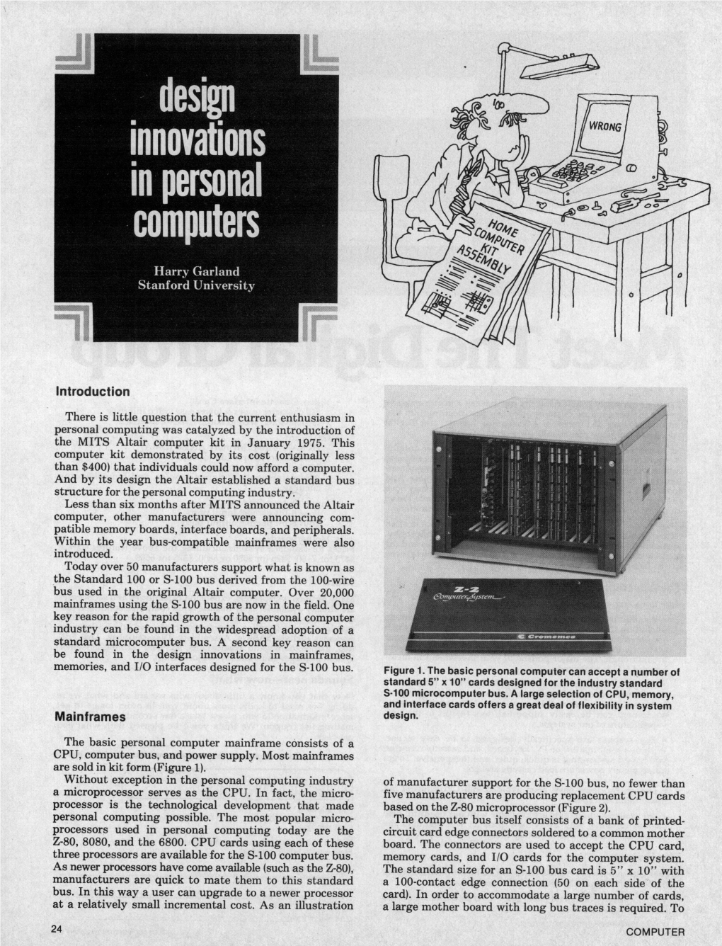 Introduction Mainframes