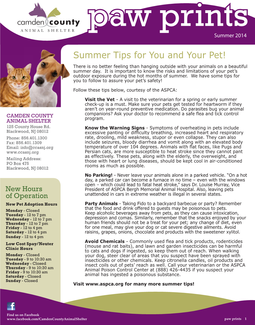 Companionpaw Prints Summer 2014