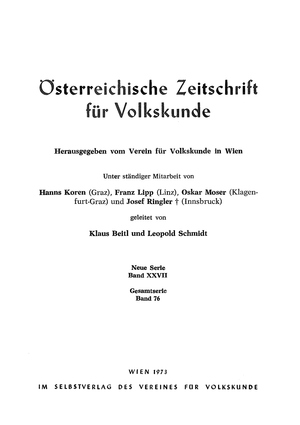 Literatur Der Volkskunde H Erm Ann Bausinger, Volkskunde (Berti Petrei)