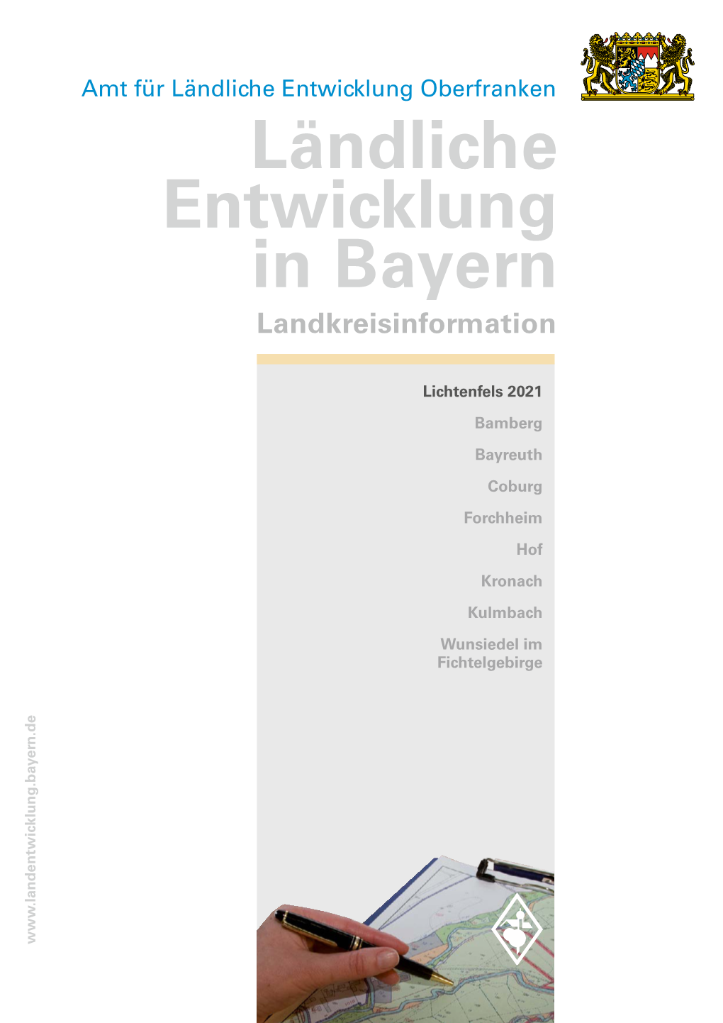 Landkreisinformation Ländliche Entwicklung in Bayern