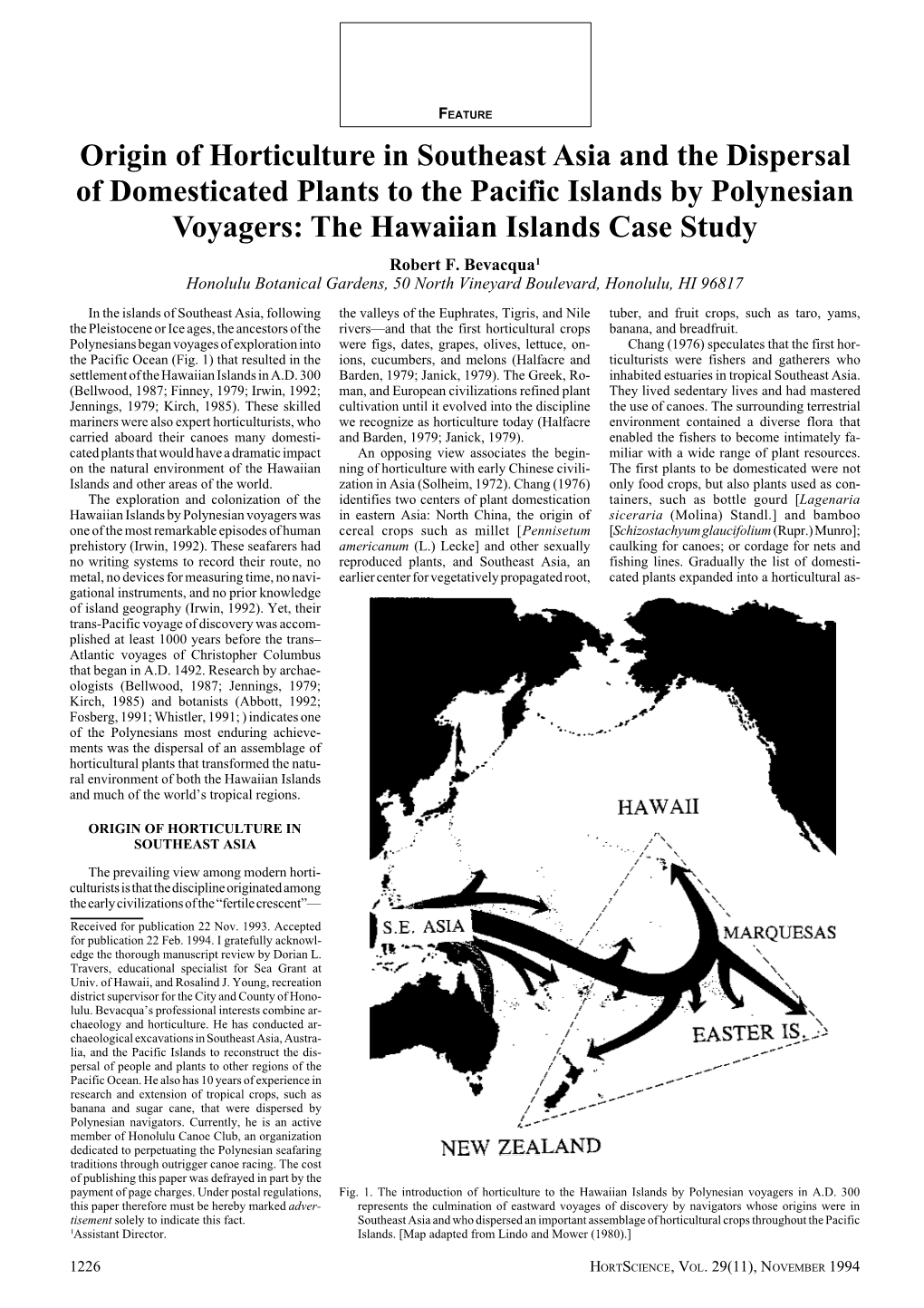 The Hawaiian Islands Case Study Robert F