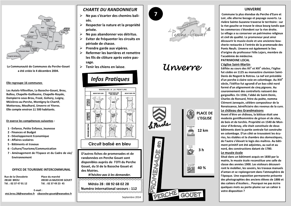 Fiche Rando Cdc Unverre