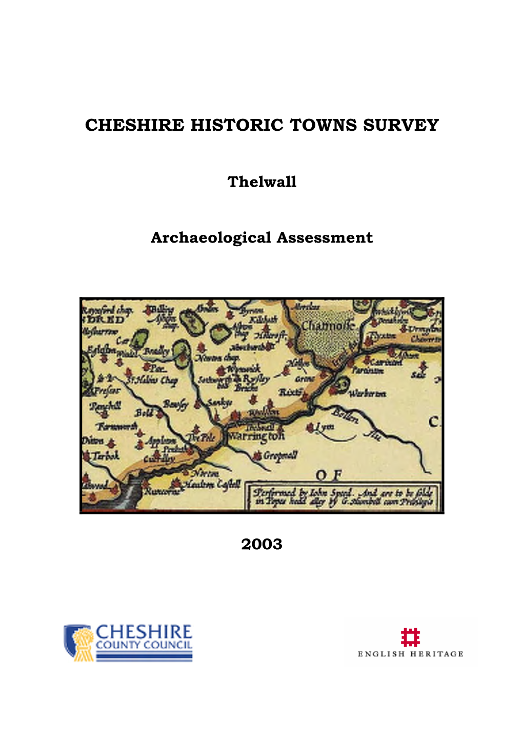 Thelwall Archaeological Assessment 2003