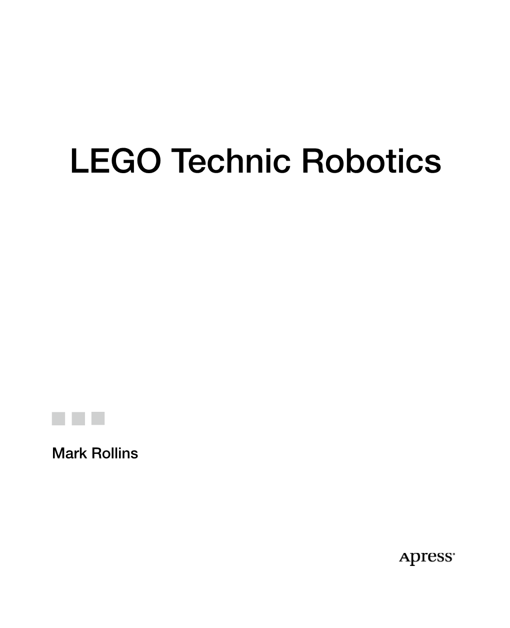 LEGO Technic Robotics