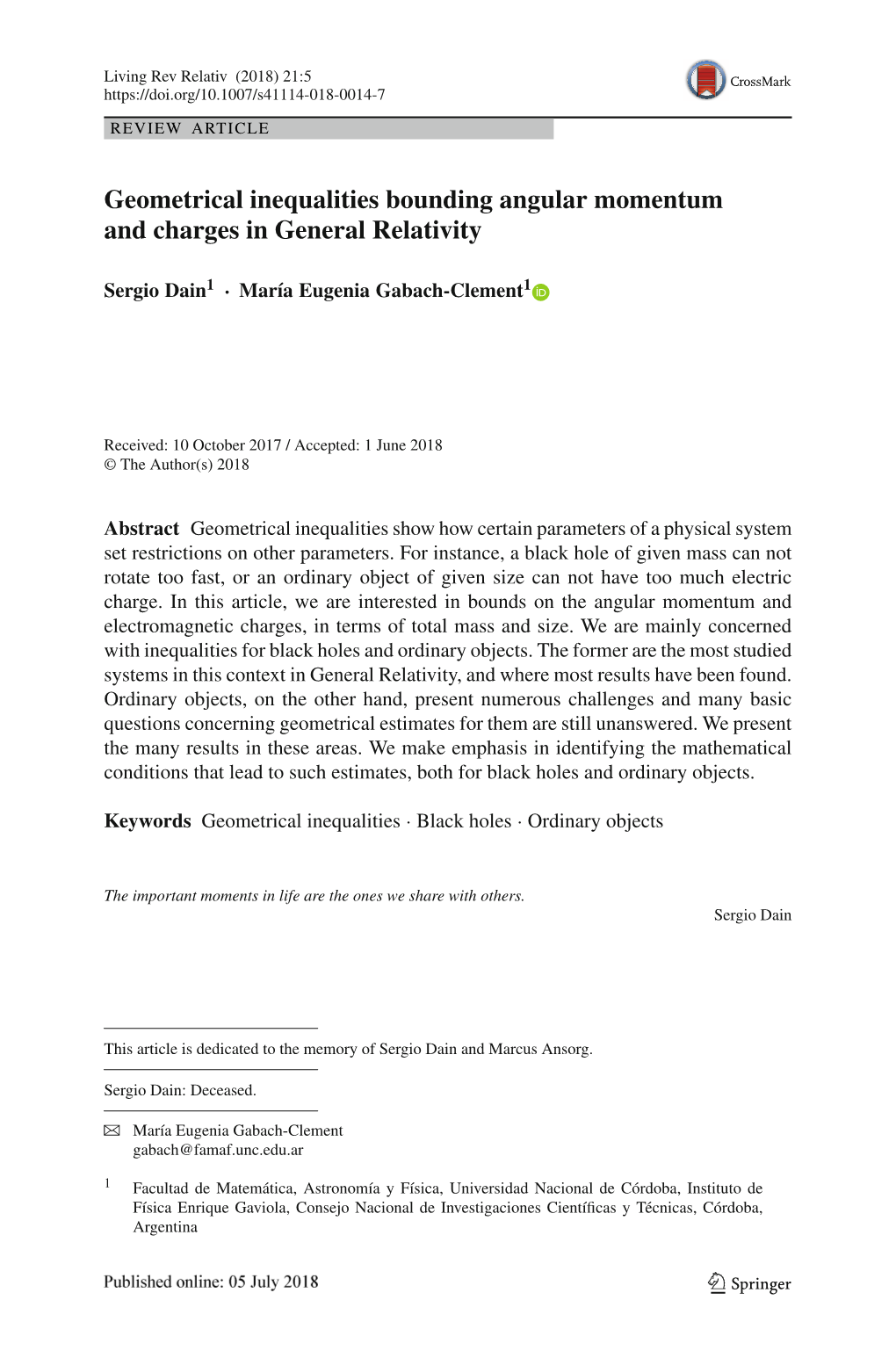 Geometrical Inequalities Bounding Angular Momentum and Charges in General Relativity