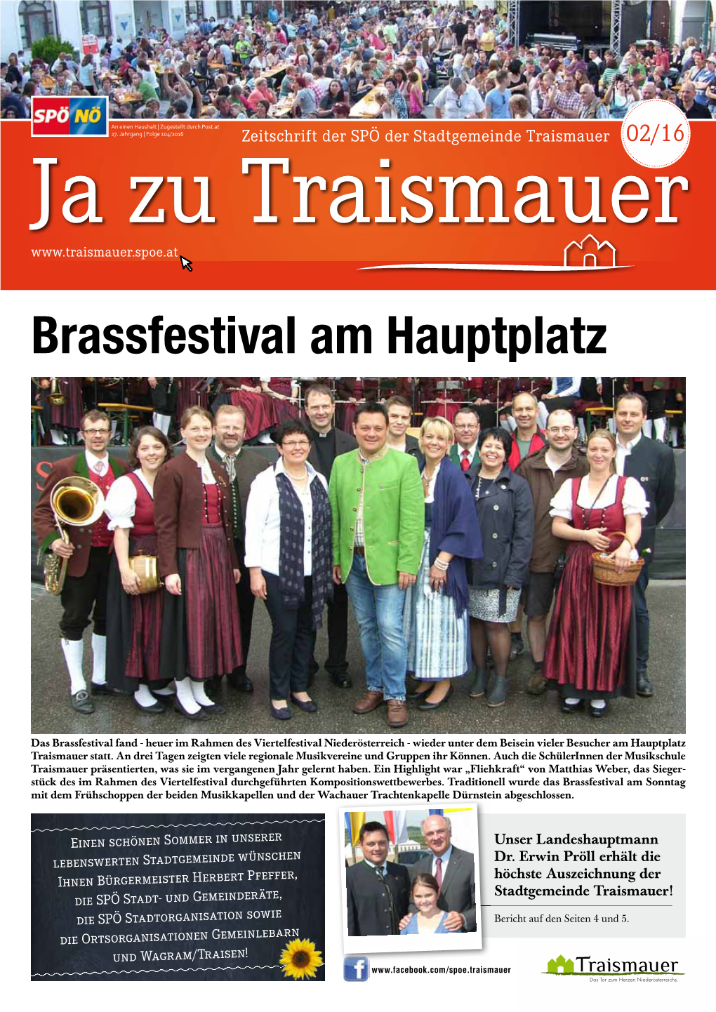 Brassfestival Am Hauptplatz