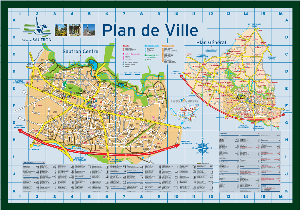 Sautron Centre Plan Général