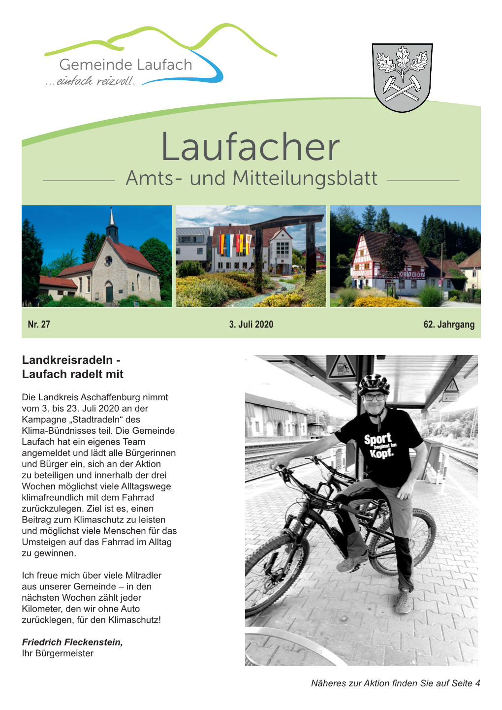 Landkreisradeln - Laufach Radelt Mit