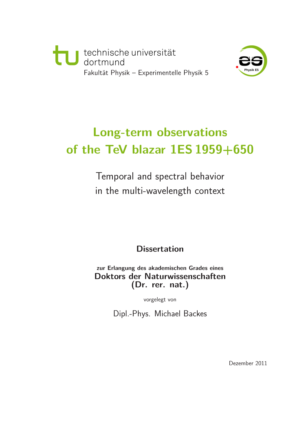 Longterm MWL Behavior of 1ES1959+650