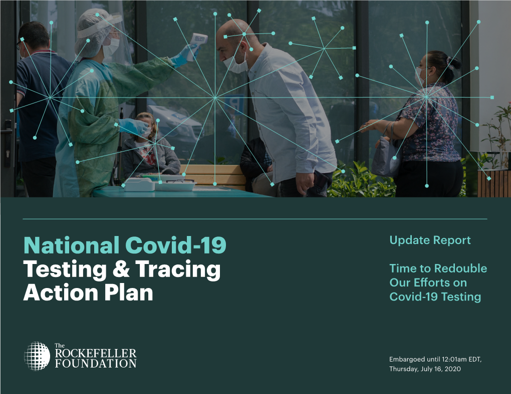 National Covid-19 Testing & Tracing Action Plan
