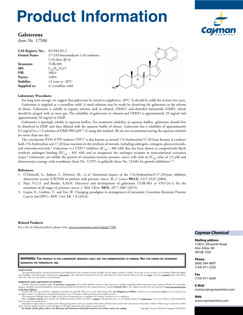 Download Product Insert (PDF)