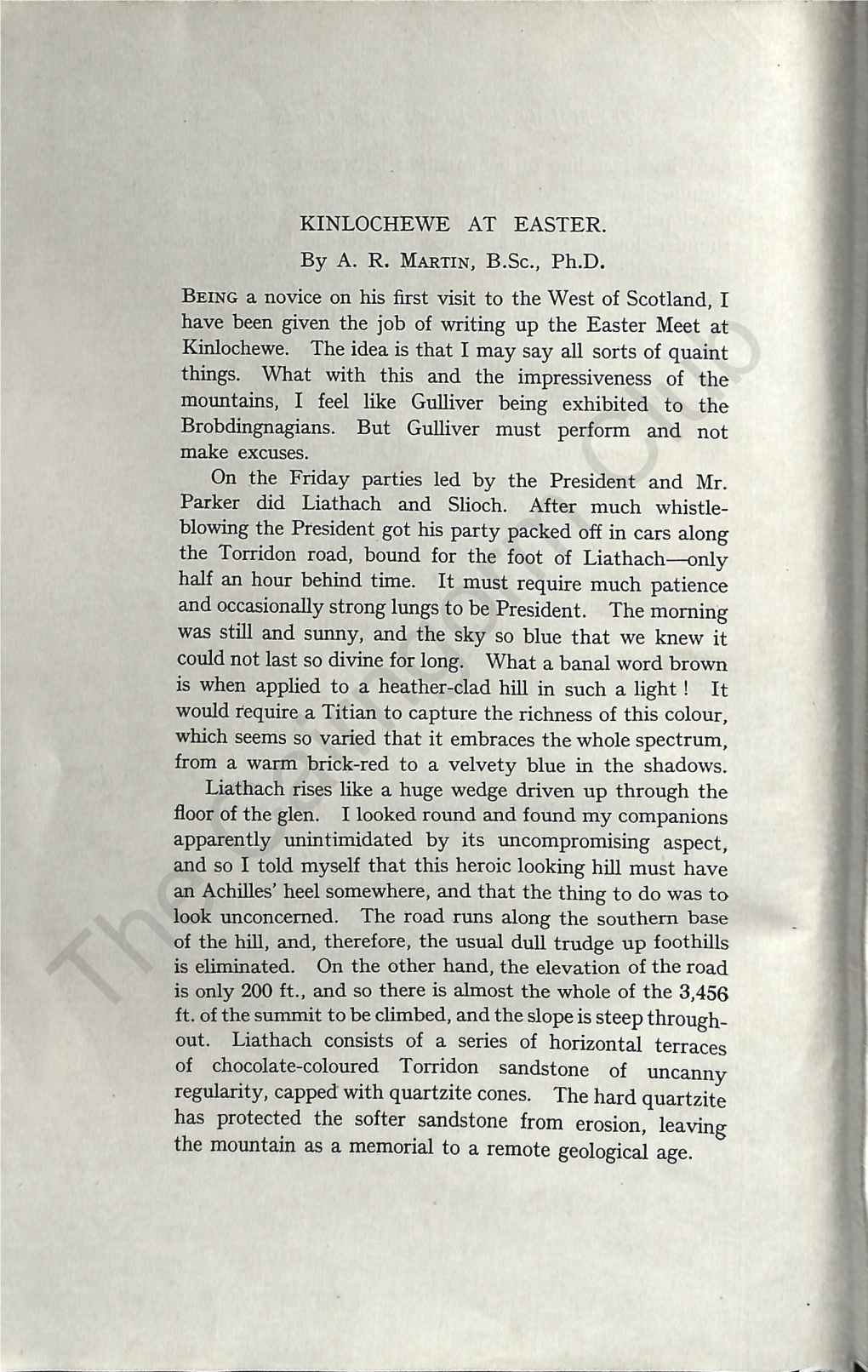 The Cairngorm Club Journal 074, 1933