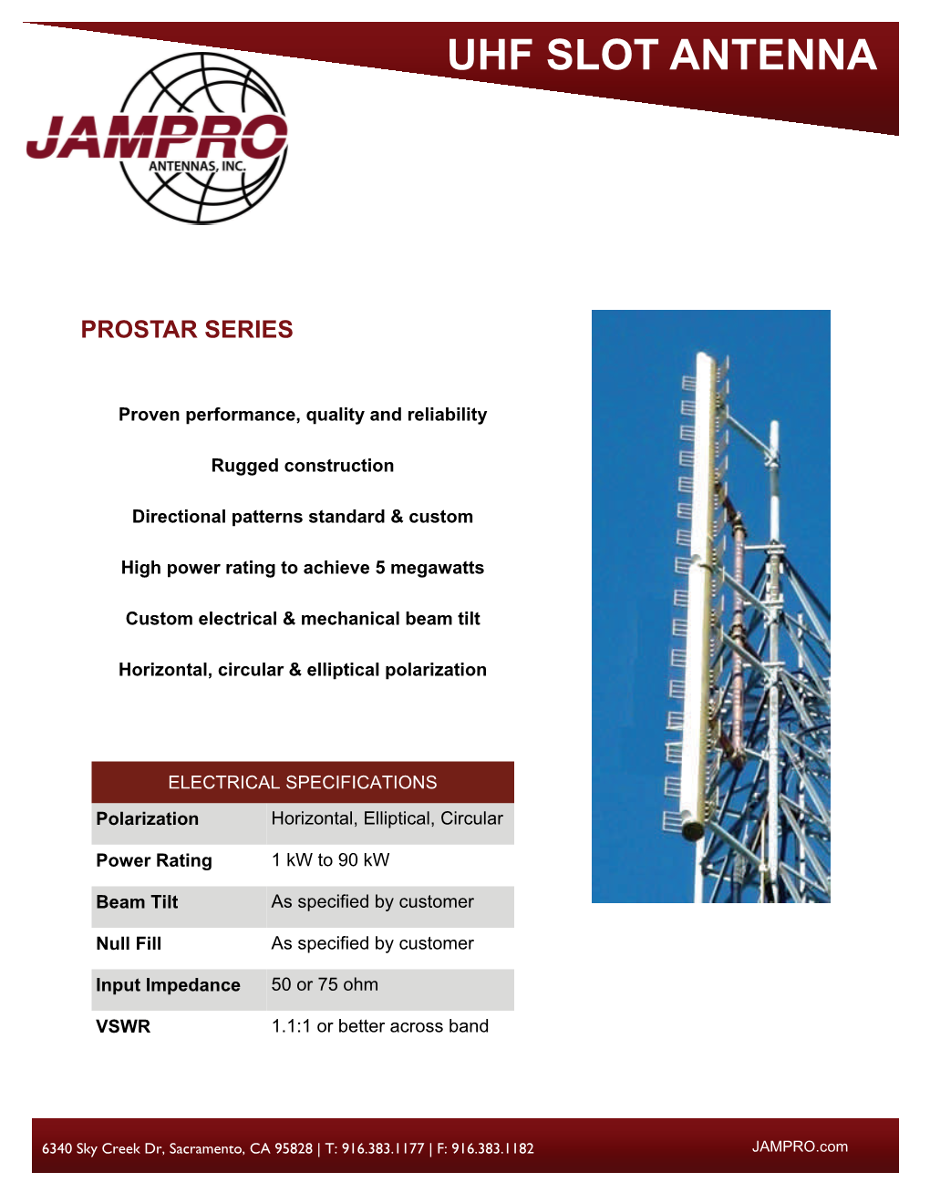 Uhf Slot Antenna