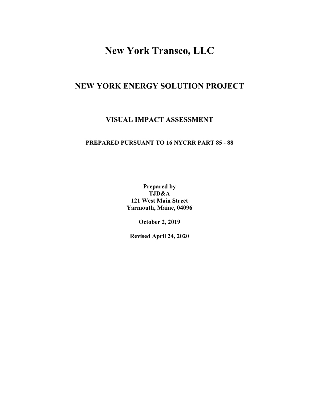 New York Transco, LLC