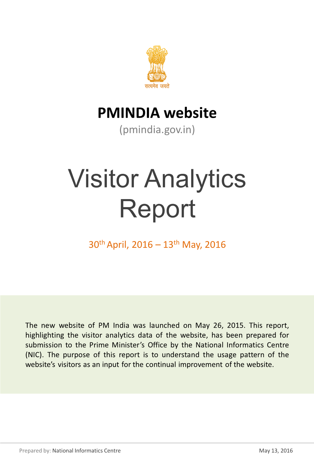 Visitor Analytics Report
