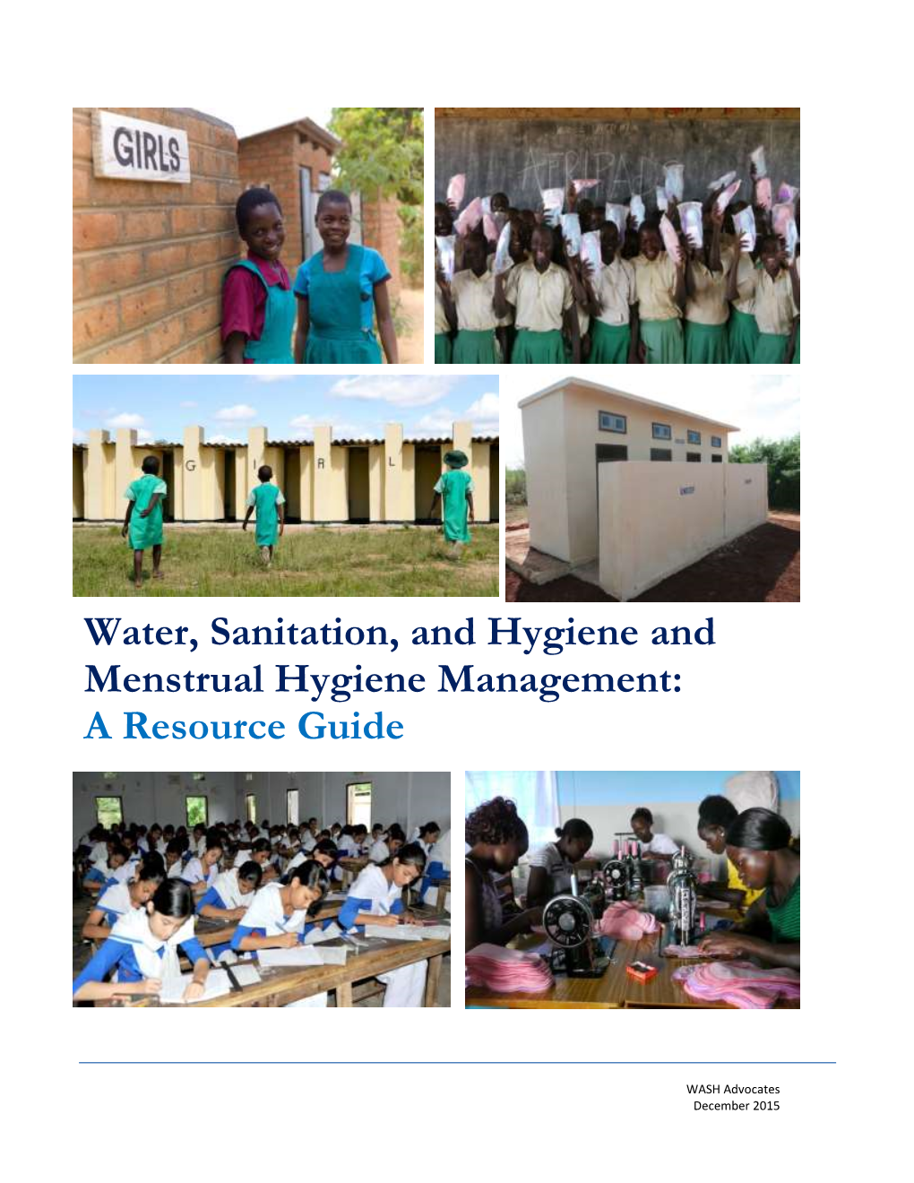 WASH MHM Resource Guide 2015.Pdf