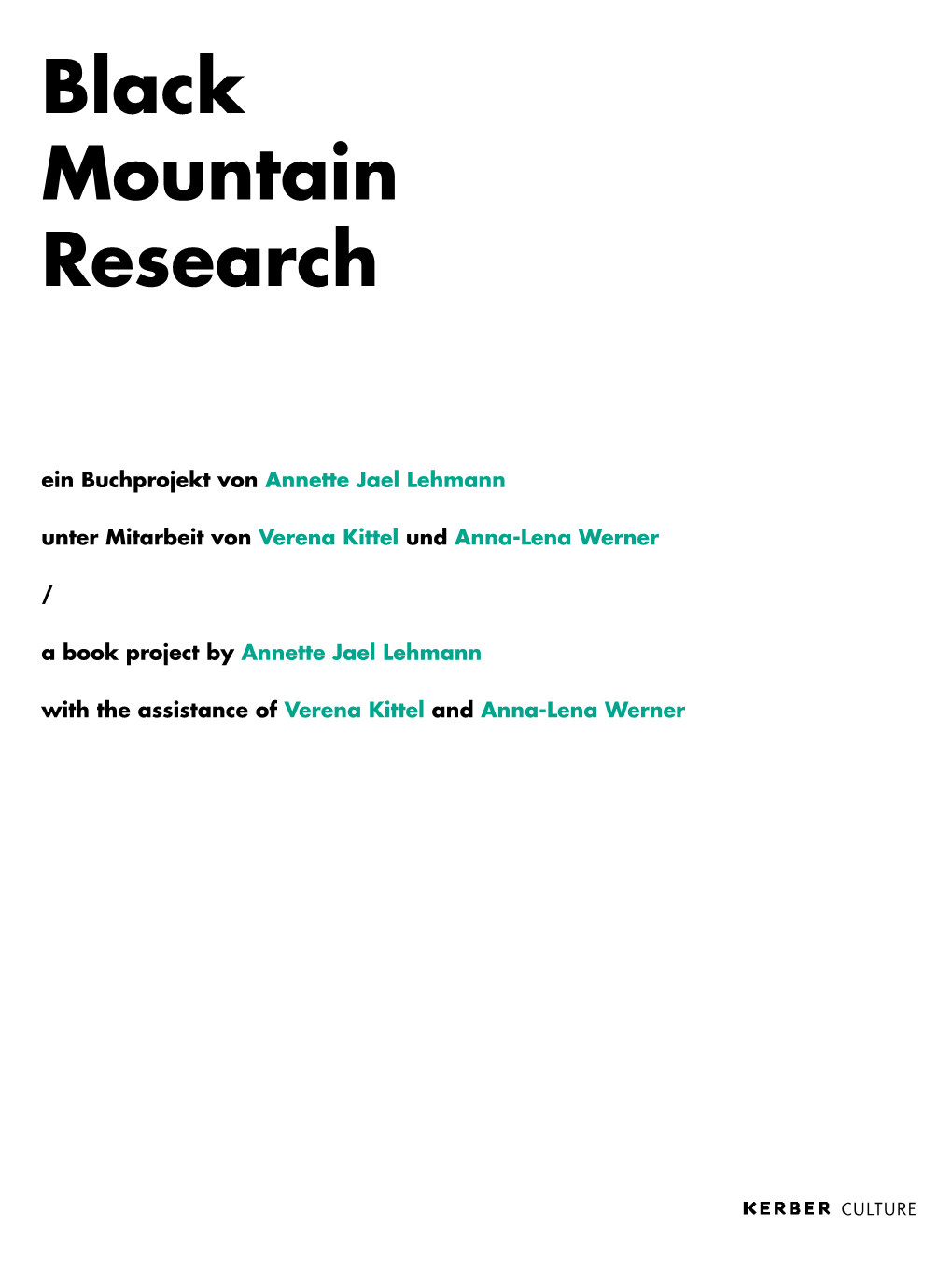 Black Mountain Research