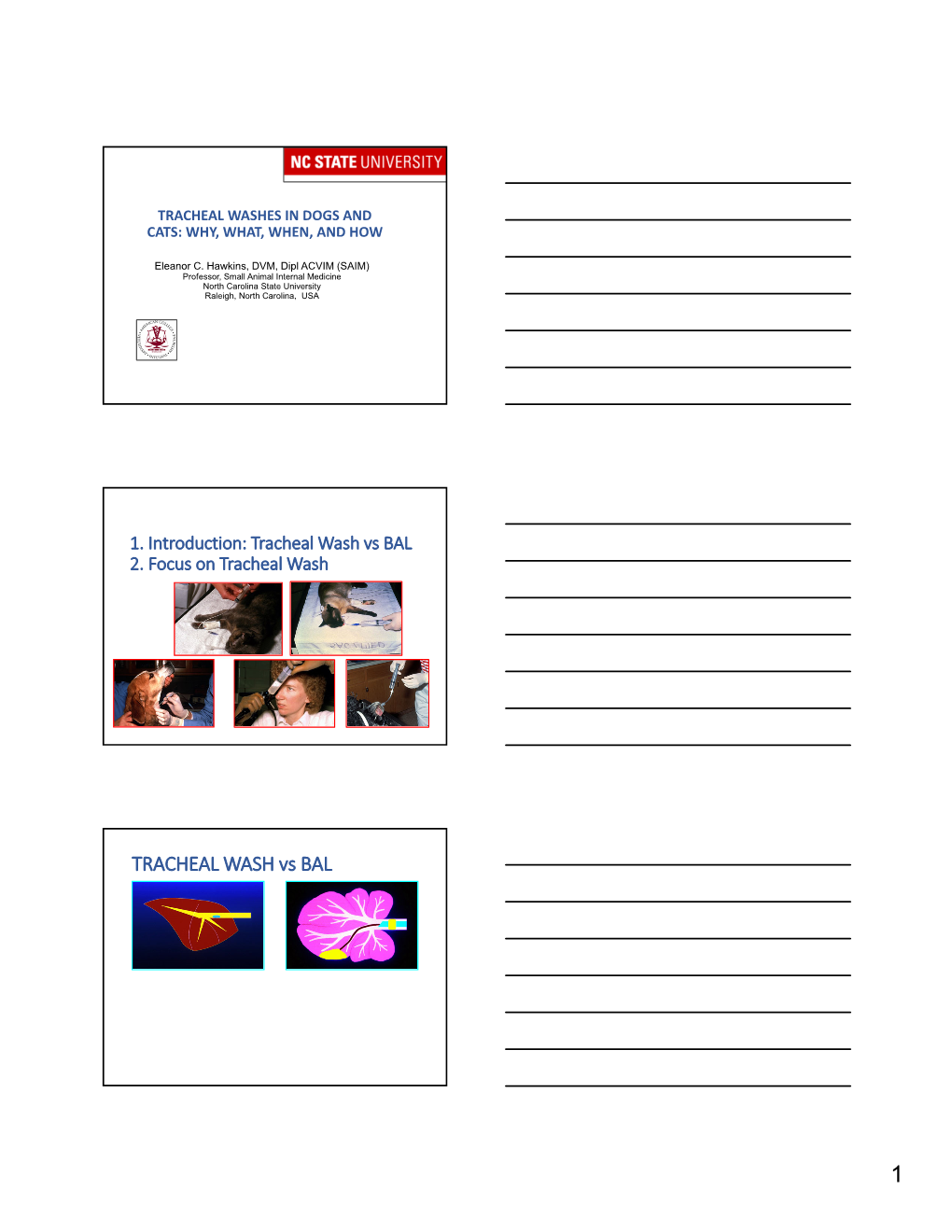 Tracheal Wash Vs BAL 2