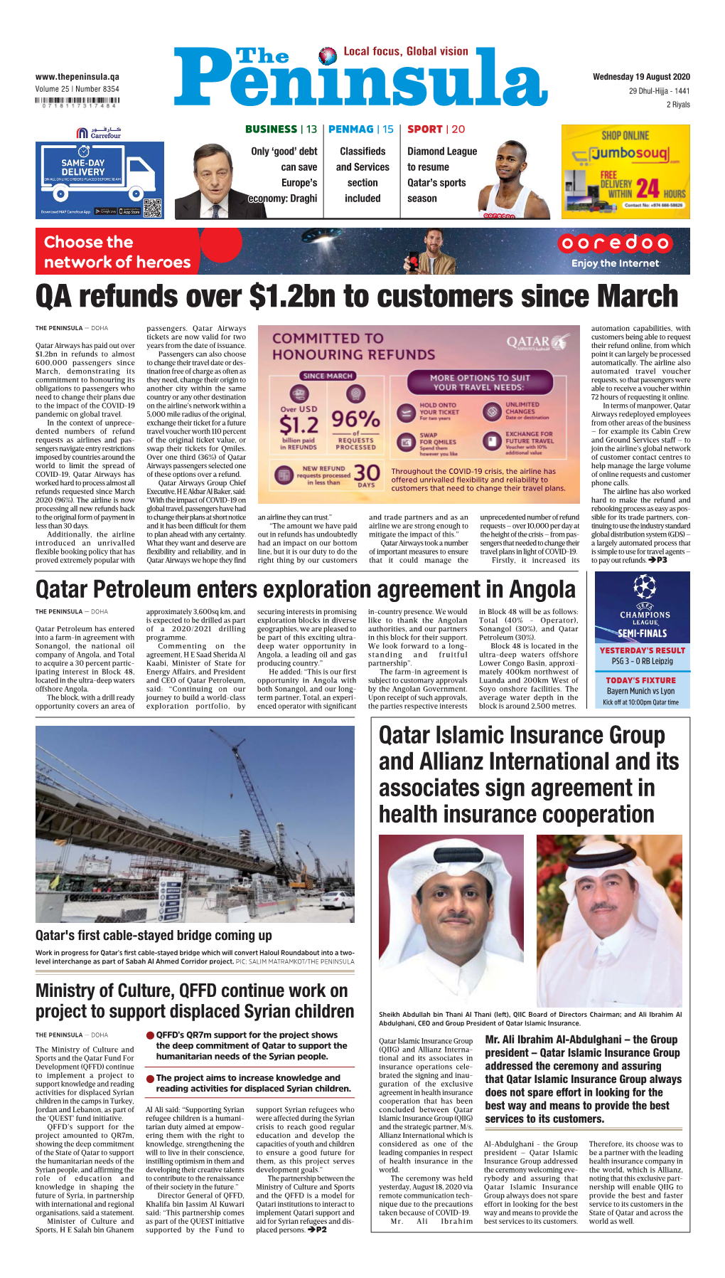 QA Refunds Over $1.2Bn to Customers Since March