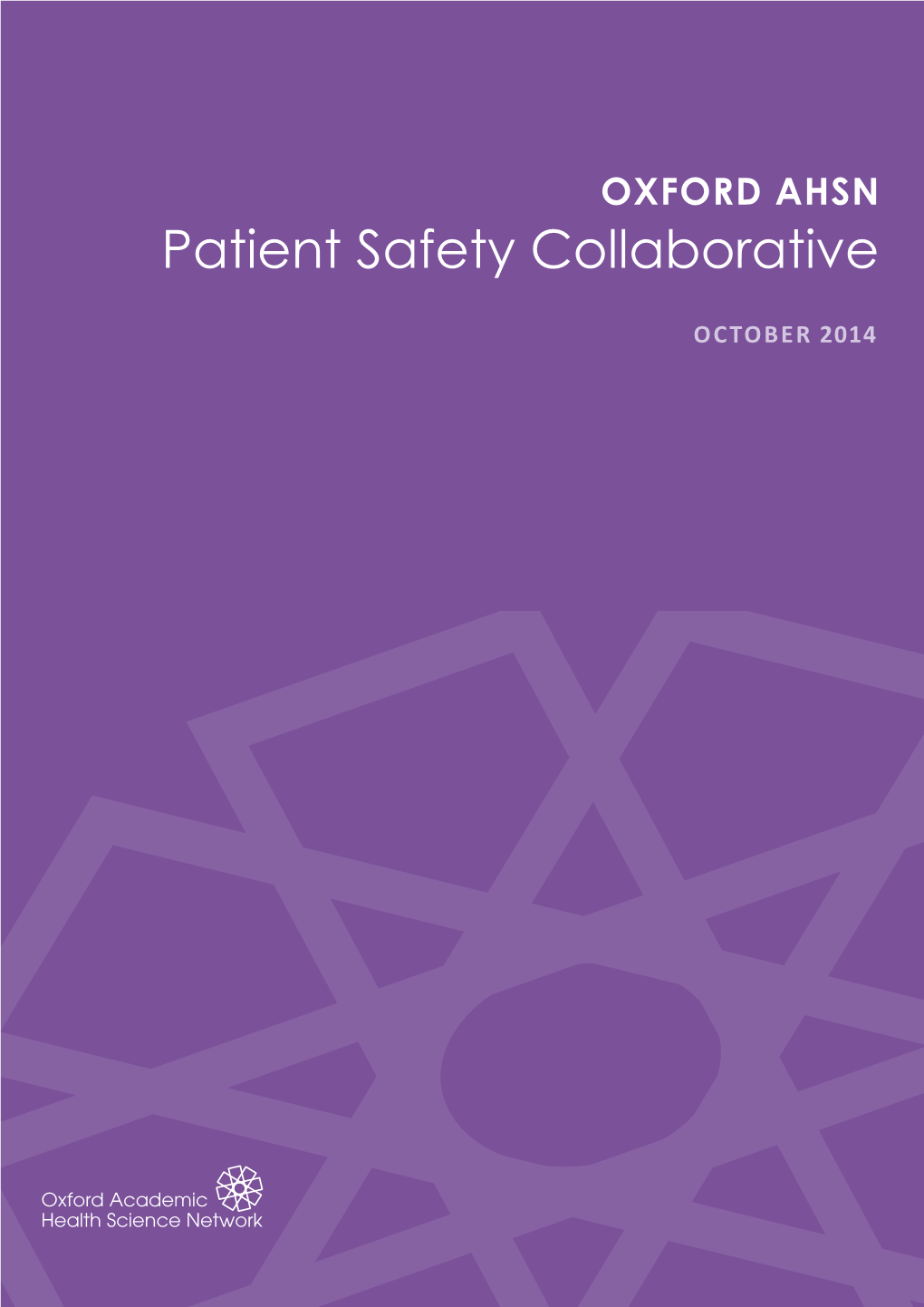 Patient Safety Collaborative