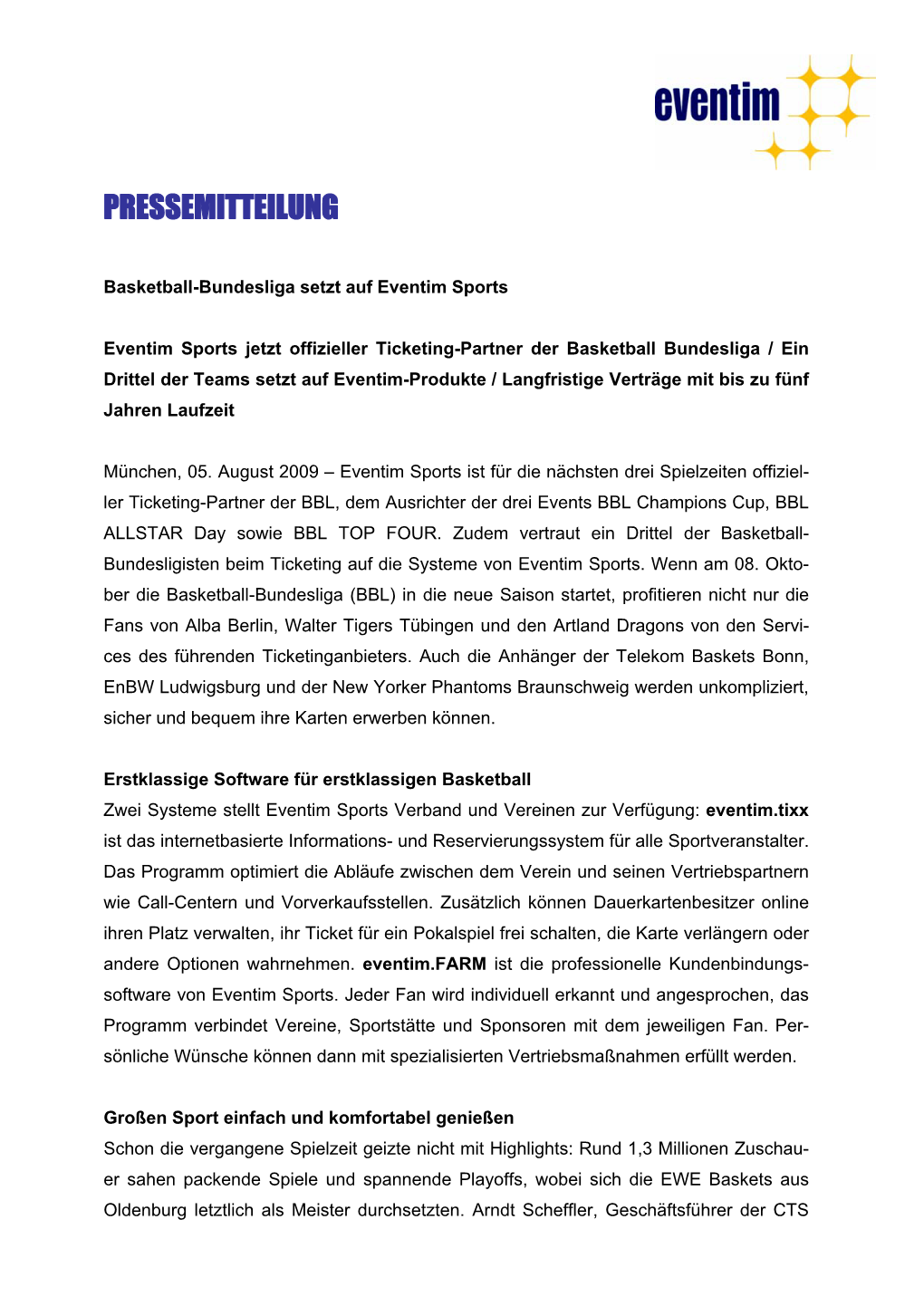 Pressemitteilung