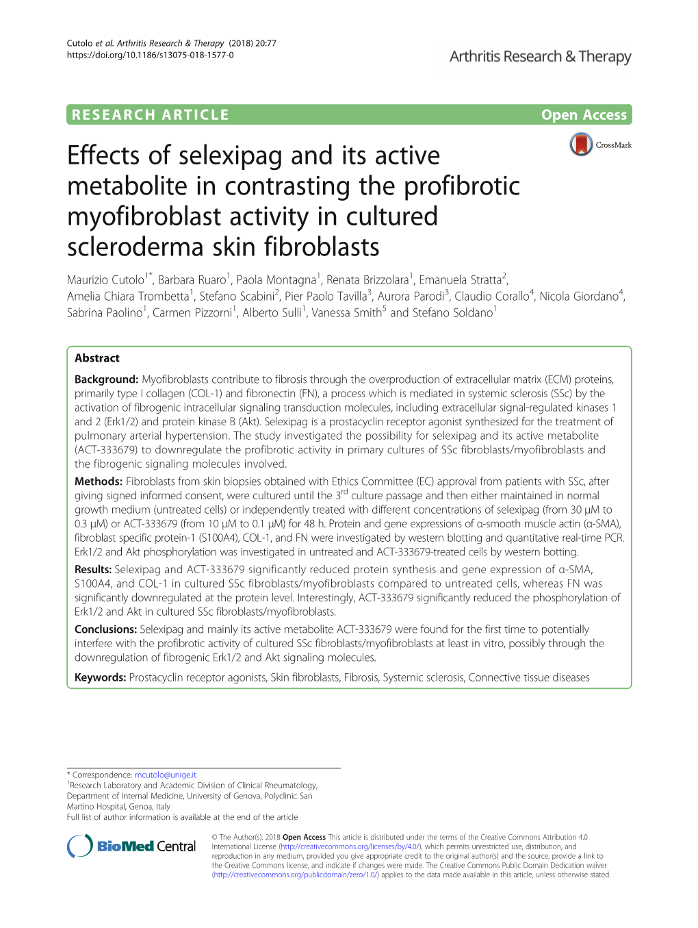 Effects of Selexipag and Its Active Metabolite in Contrasting The