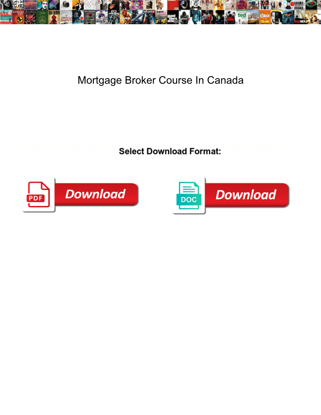 Mortgage Broker Course in Canada