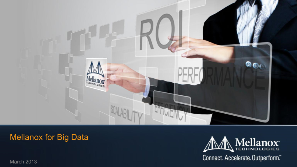 Mellanox for Big Data