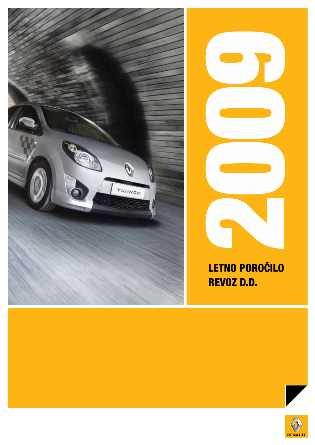 Letno Poročilo Revoz Dd 2009