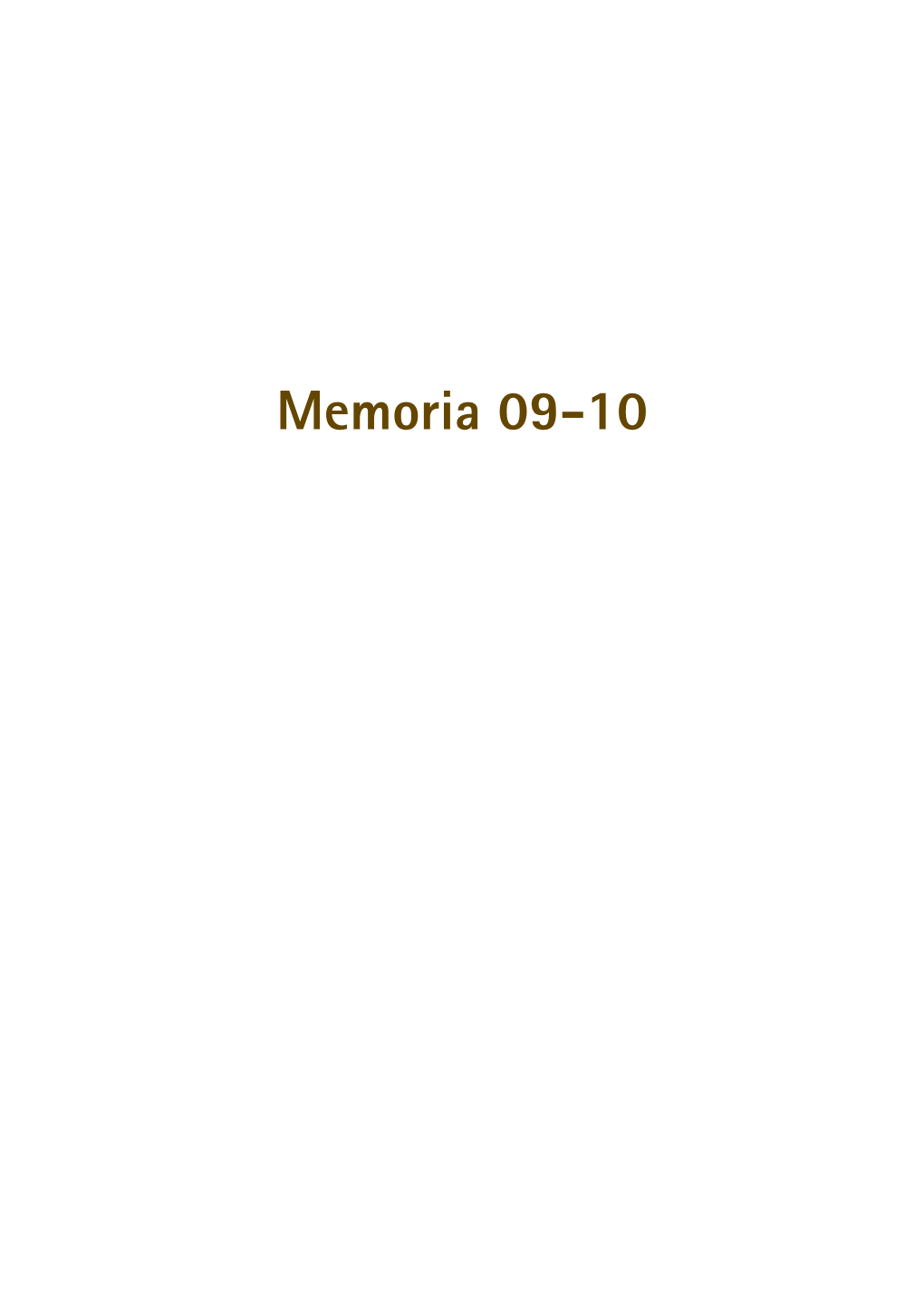 Memoria 09-10