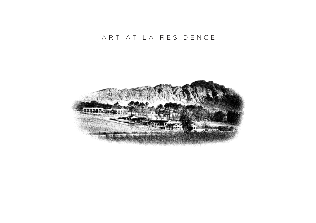 Art at La Residence Contents