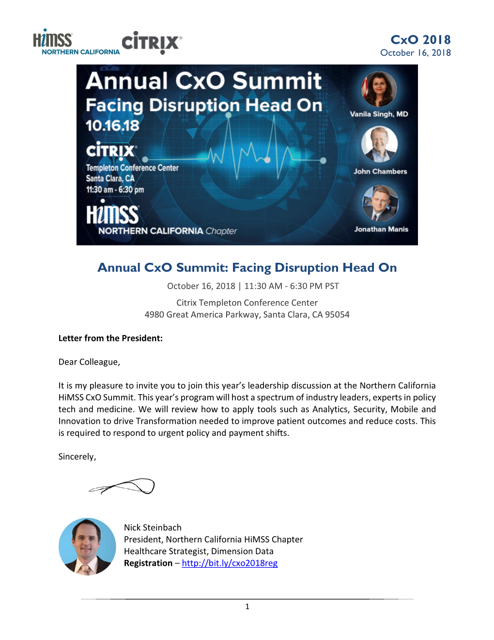 Cxo 2018 Annual Cxo Summit