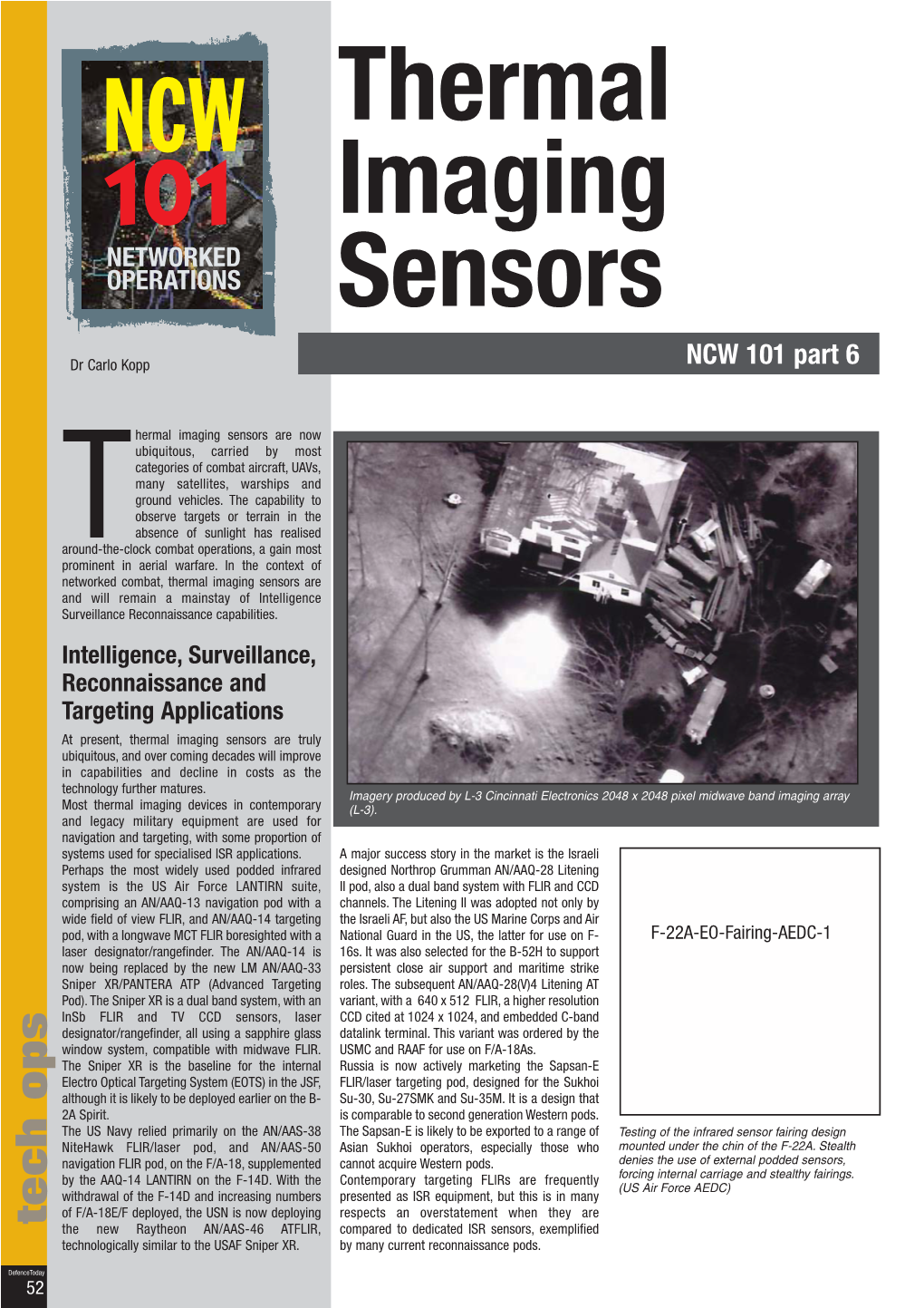 Part 6 Thermal Imaging Sensors