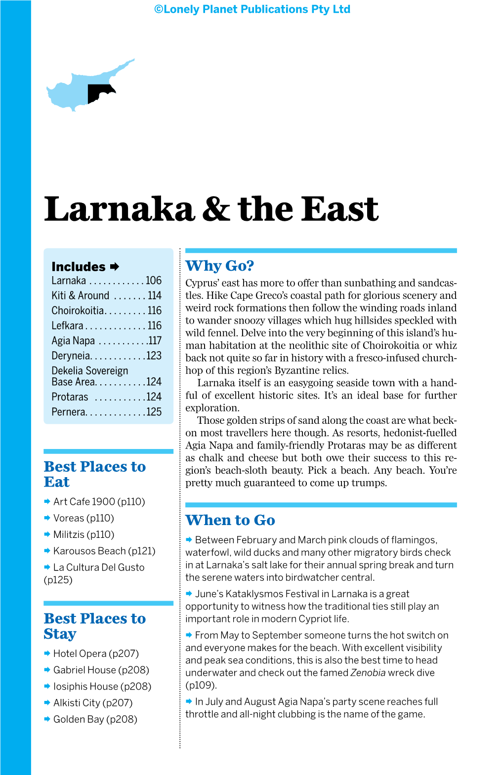 Larnaka & the East