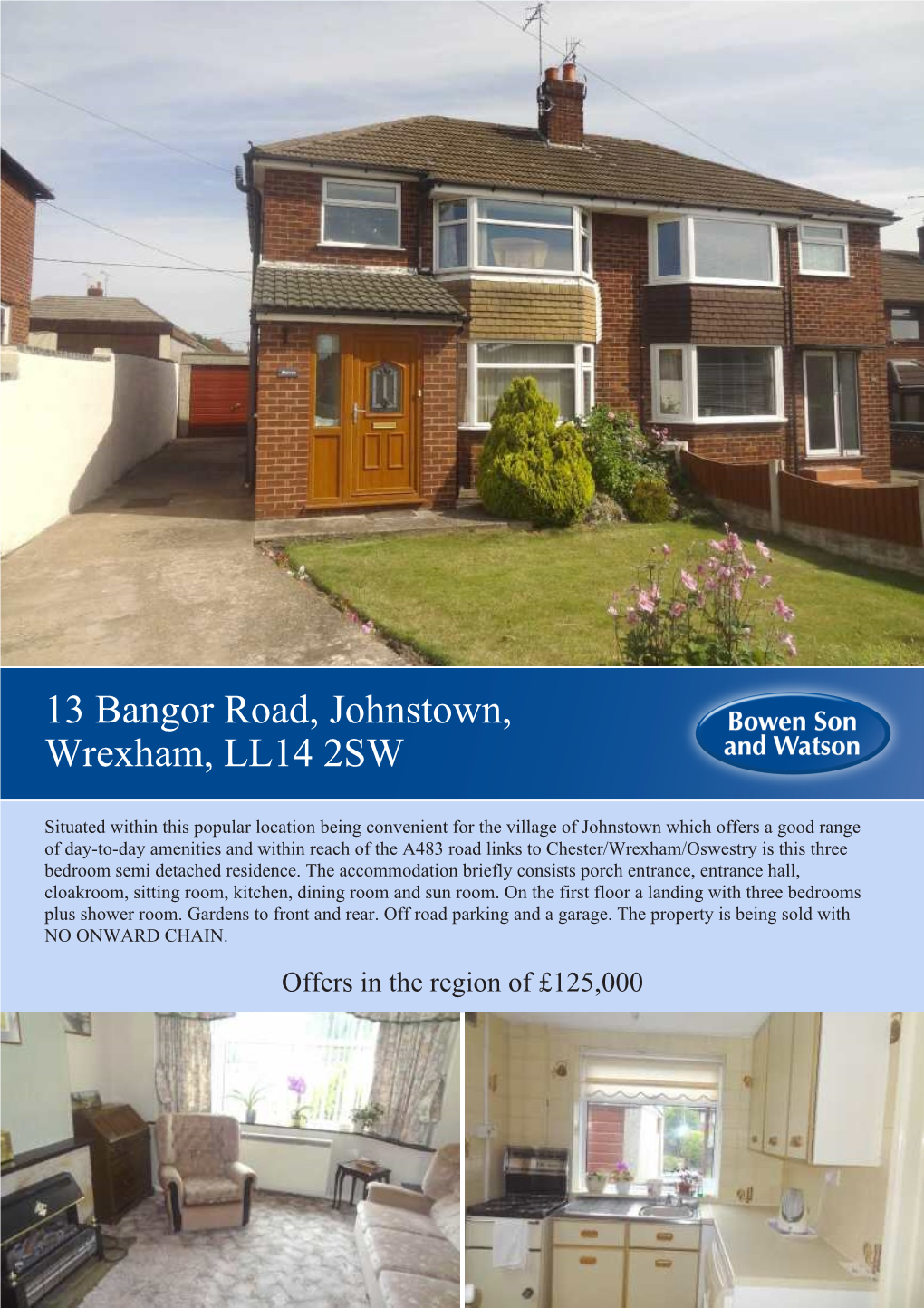 13 Bangor Road, Johnstown, Wrexham, LL14 2SW