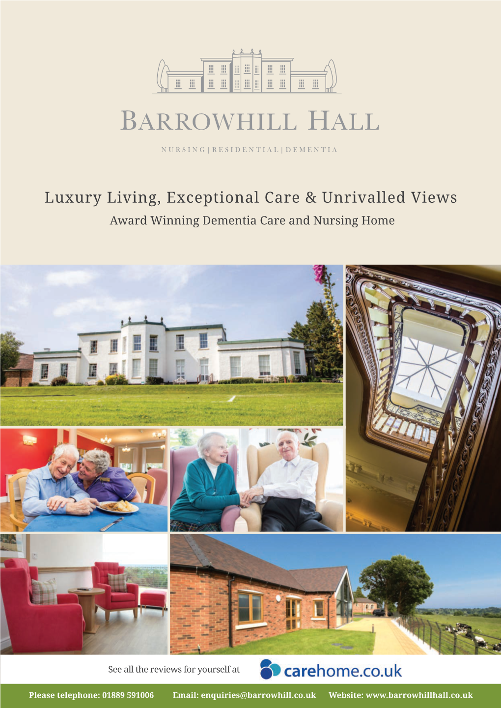 Luxury Living, Exceptional Care & Unrivalled Views