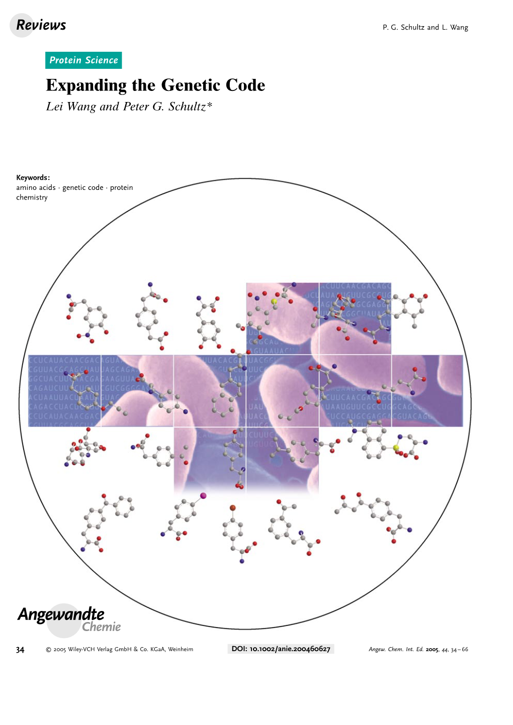 Expanding the Genetic Code Lei Wang and Peter G