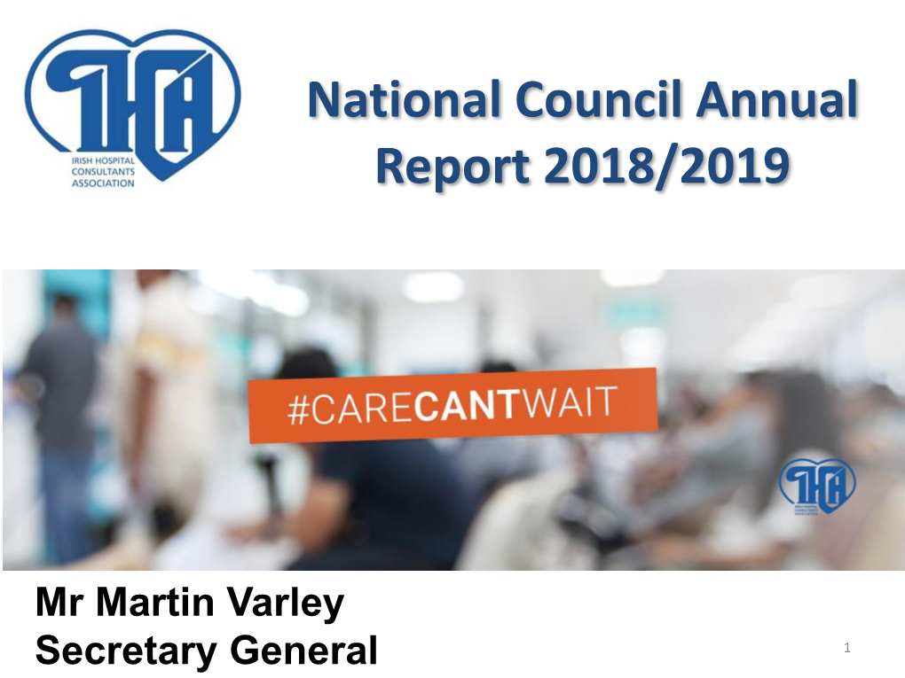 National Council Annual Report 2018/2019