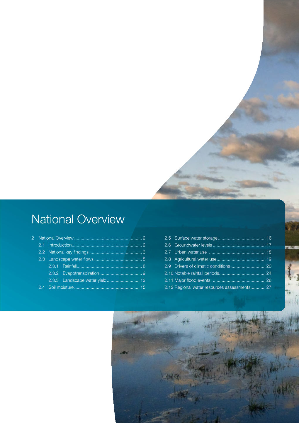 Australian Water Resources Assessment 2012