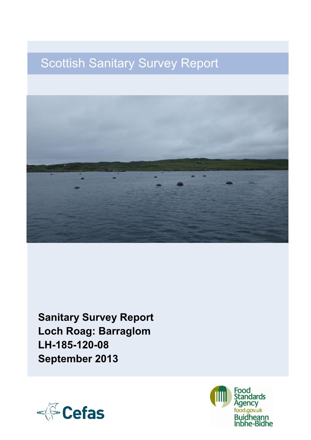 Scottish Sanitary Survey Report