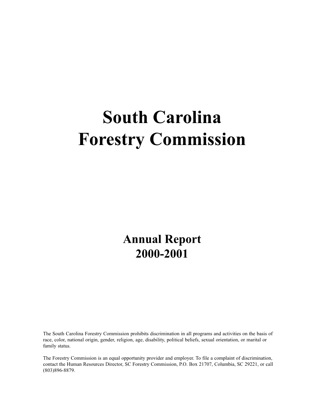 South Carolina Forestry Commission