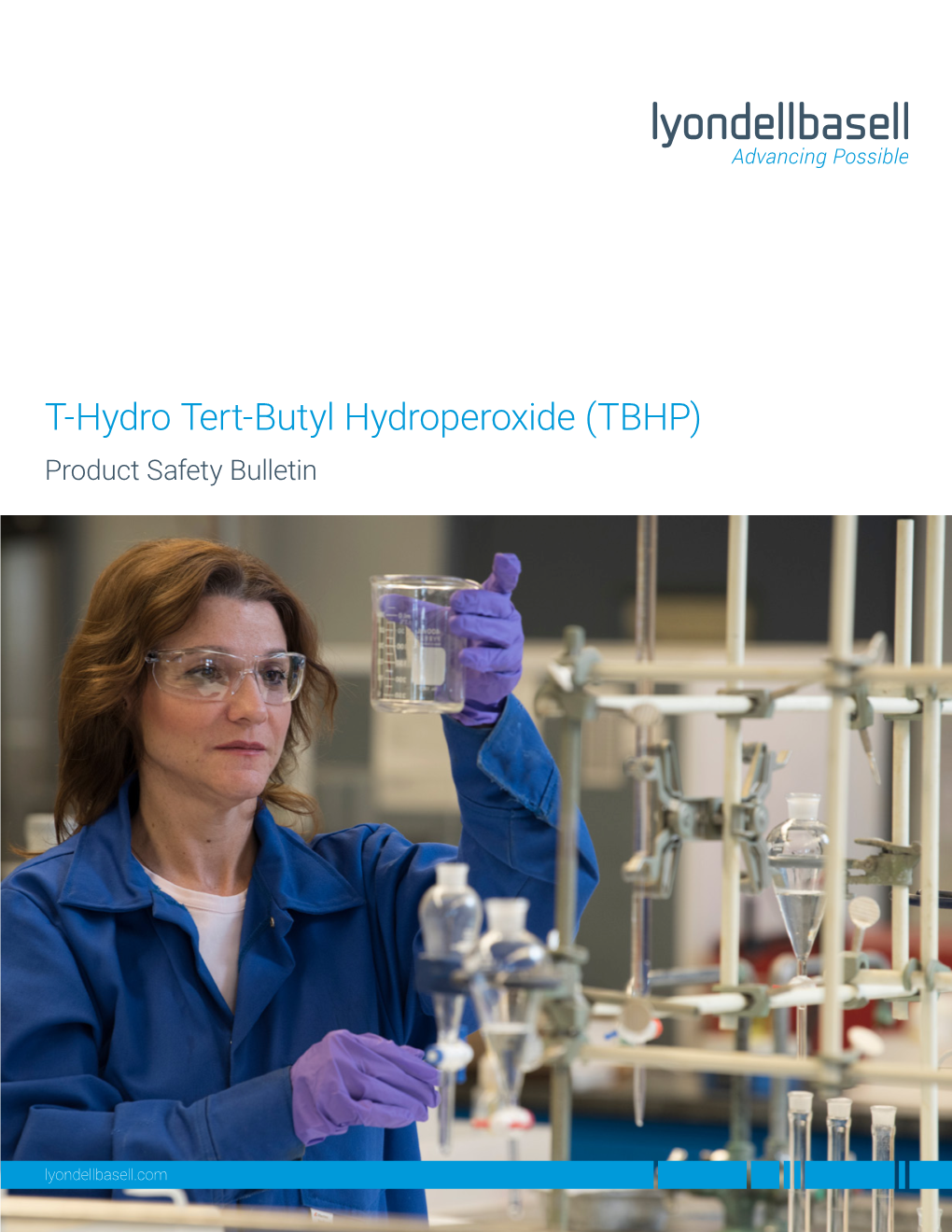 T-Hydro Tert-Butyl Hydroperoxide (TBHP) Product Safety Bulletin