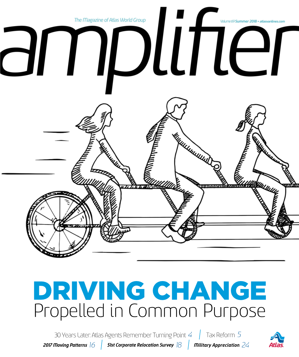 DRIVING CHANGE Propelled in Common Purpose