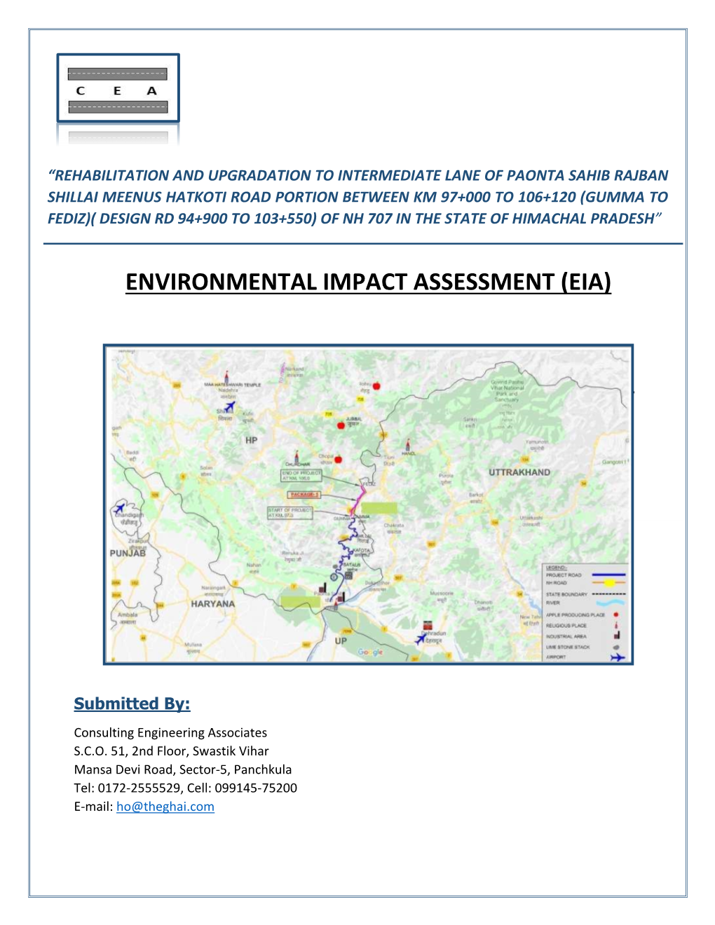 Environmental Impact Assessment (Eia)