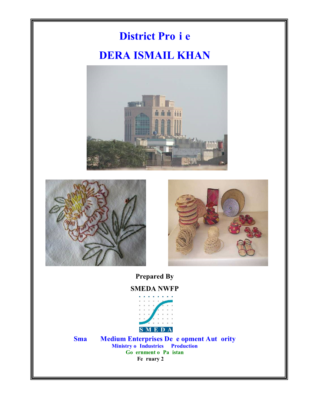 District Profile DERA ISMAIL KHAN