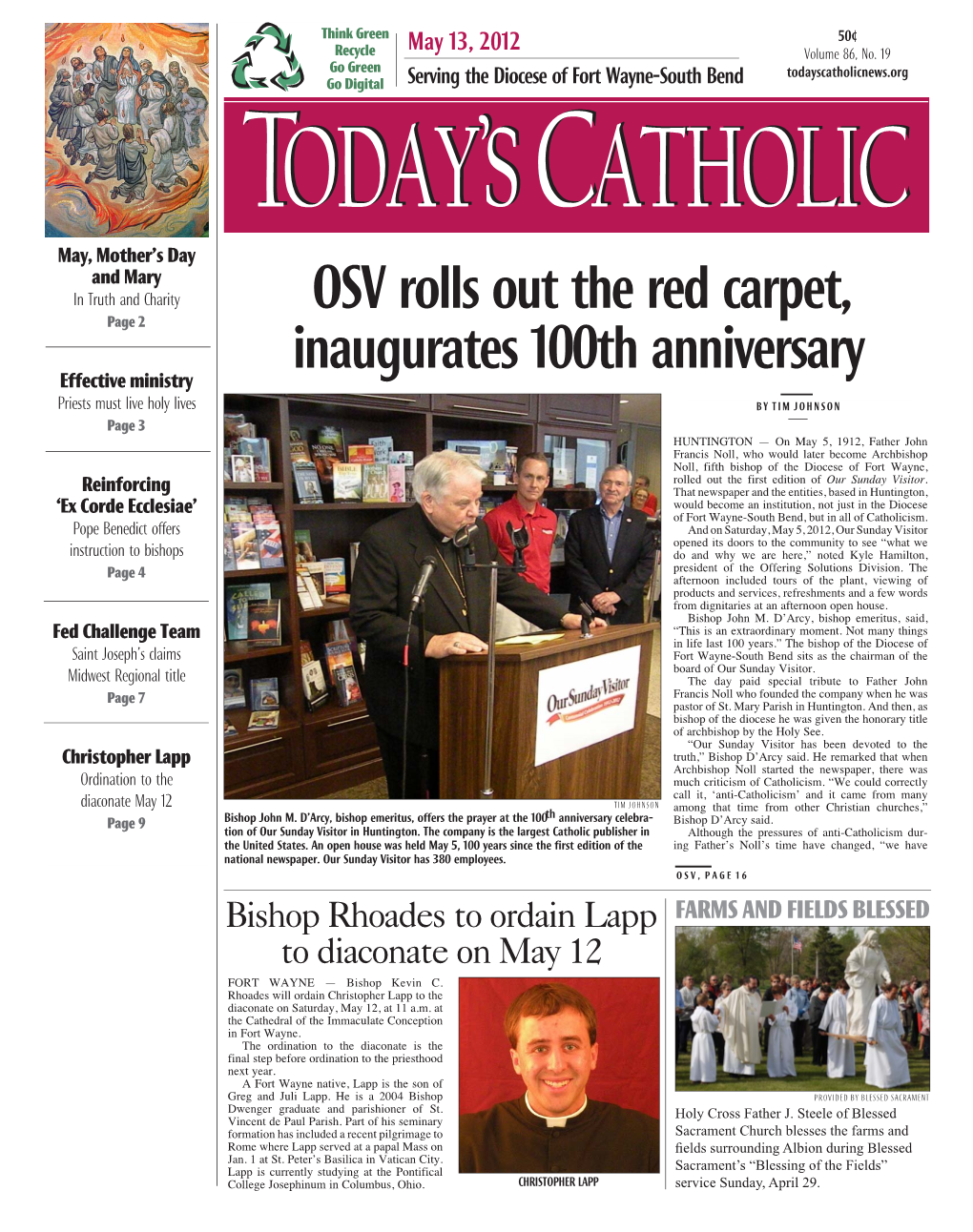 OSV Rolls out the Red Carpet, Inaugurates 100Th Anniversary