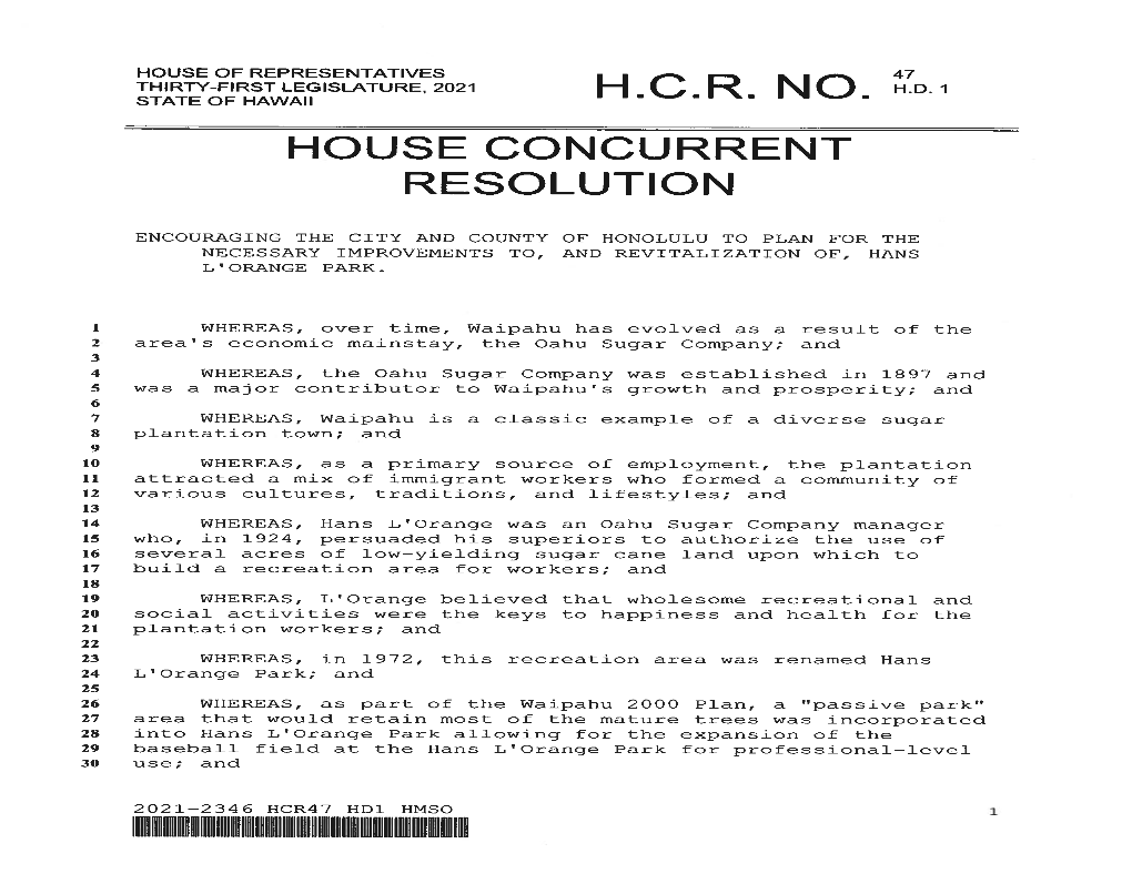 HCR47 HD1 1-IMSO Page2 H.C.R